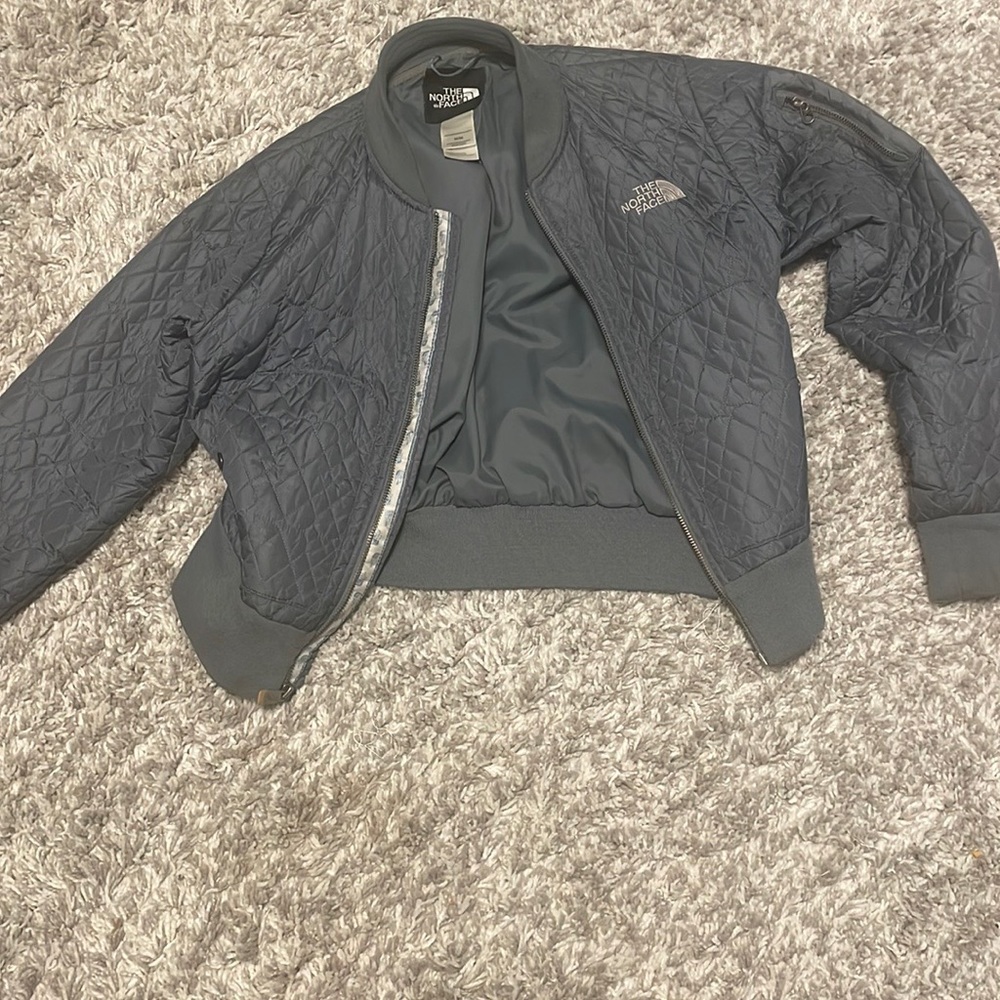 GREY STYLISH WOMEN NORTHFACE